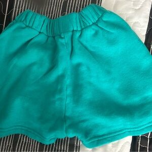 Balenciaga Kids Teal Shorts